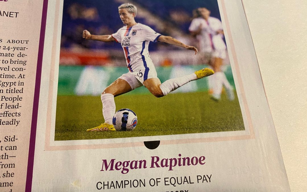 Megan Rapinoe: campionessa di equità di retribuzione
