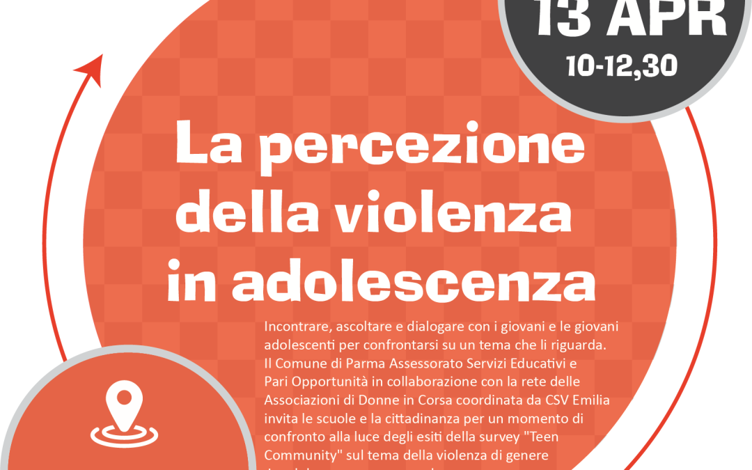 La percezione della violenza in adolescenza. Online la registrazione dell’evento